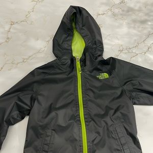The North Face Rain Coat. Worn 1 time. Boys size S